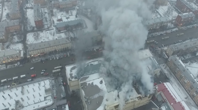 Фото МЧС выяснило причины пожара в ТЦ "Зимняя вишня" в Кемерово