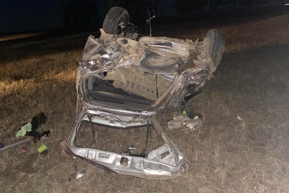 Фото В Бурятии водитель скончался ночью в ДТП