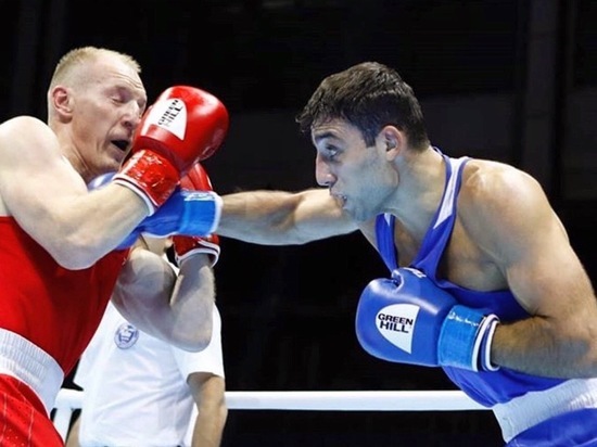 Фото Кушиташвили в четвертьфинале чемпионата мира по боксу