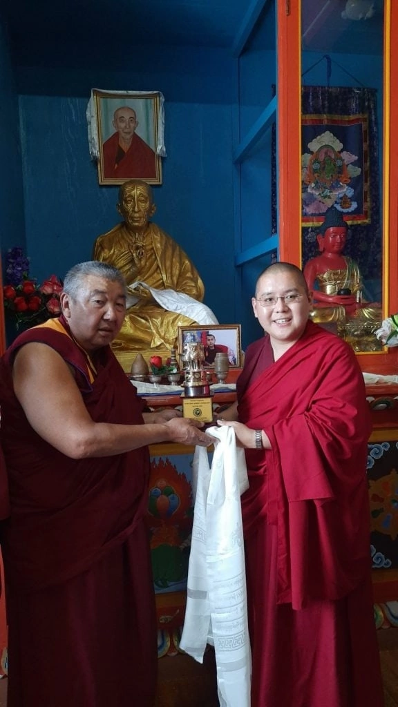 Фото Из Бурятии в Агинский дацан прибыл коренной наставник Далай-ламы