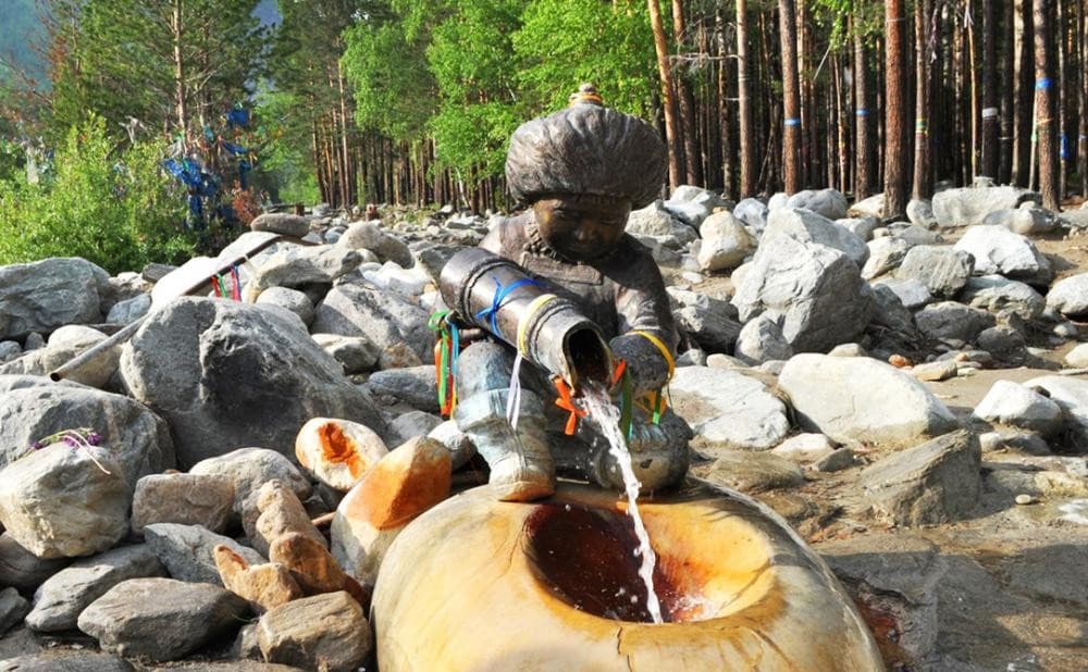 Фото Бурятия, Аршан. Куда делась целебная вода из минерального источника «Хубунчик» (ФОТО)