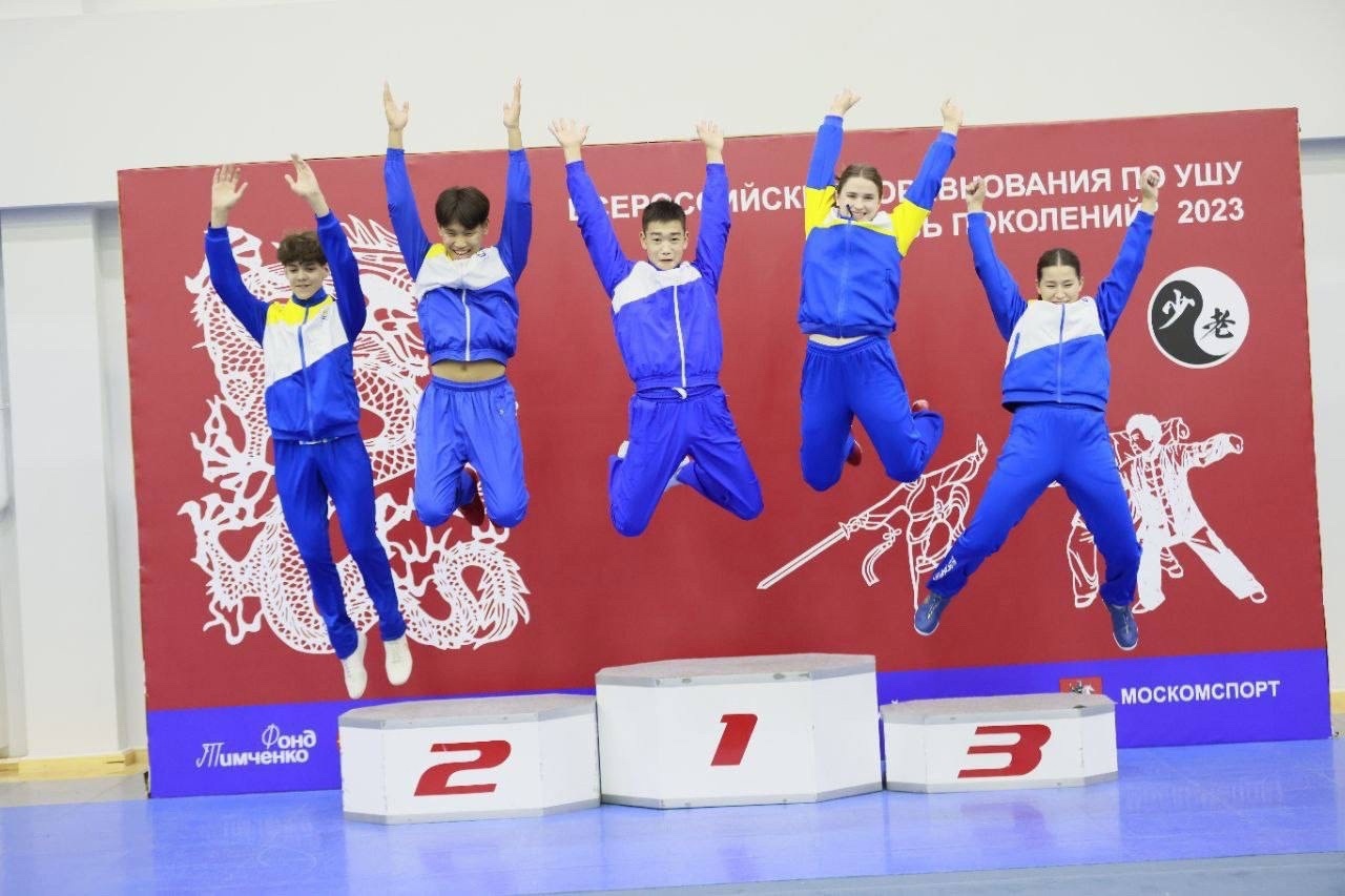 Фото Юные ушуисты Бурятии завоевали 15 медалей Кубка России