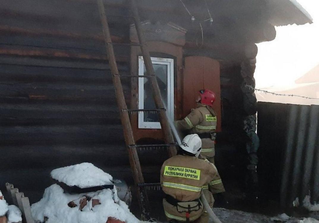 Фото На пожаре в Мухоршибирском районе Бурятии погиб мужчина