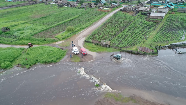 Фото В Забайкалье произошло наводнение из-за сильнейшего ливня