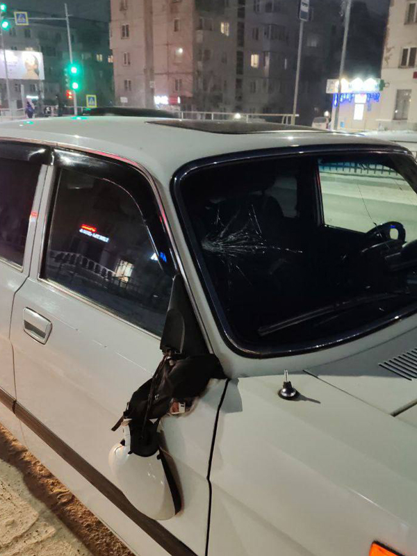 Фото В Улан-Удэ водитель сбил мужчину, выбежавшего на запрещающий сигнал светофора