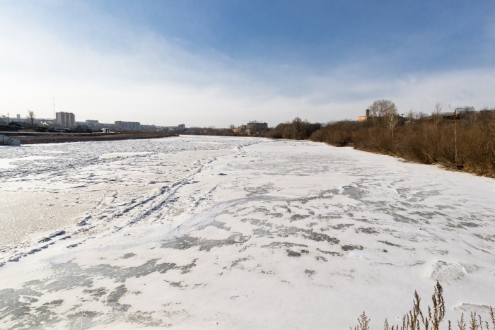 Фото В Заиграевском районе Бурятии определили опасные места массового выхода на лёд