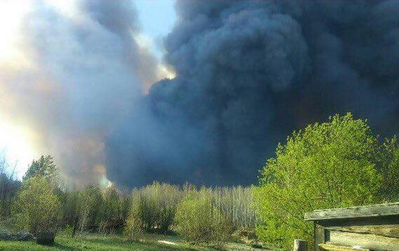 Фото Пожар в Курумканской районе уже уничтожил более 1,8 тыс. га леса. Двое человек погибли