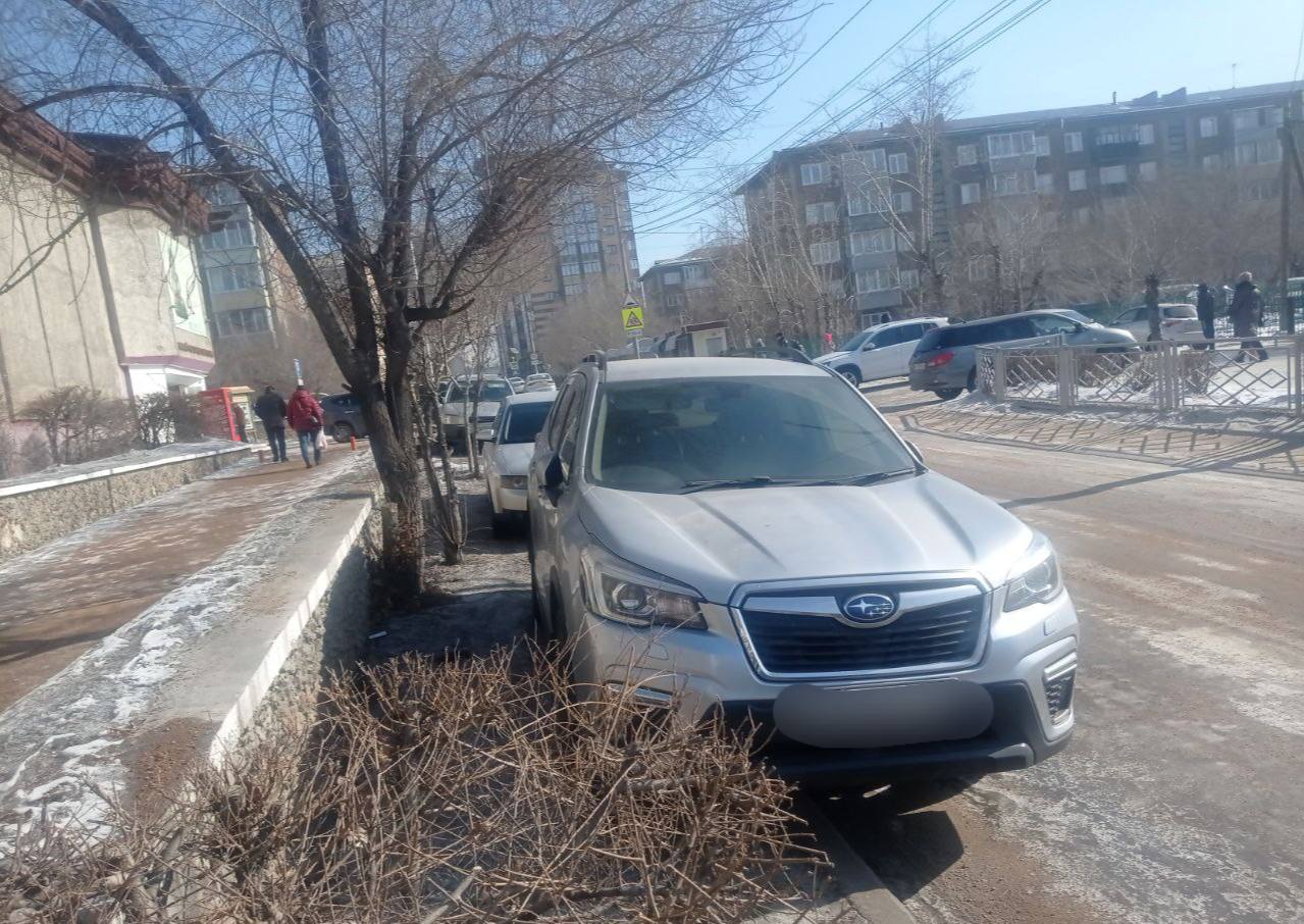 Фото В районе Улан-Удэ прошел рейд по припаркованным машинам