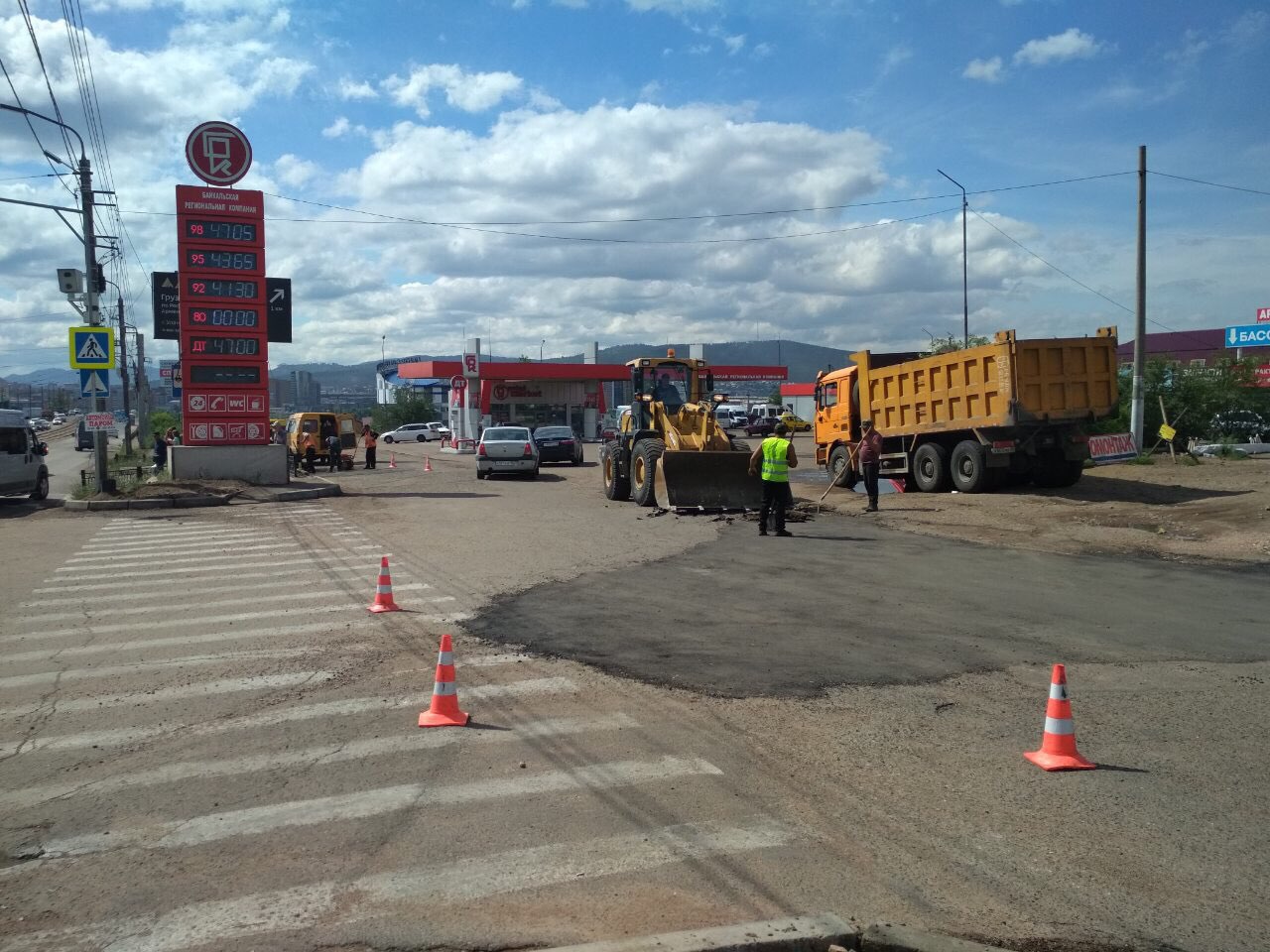 Фото Правительство Бурятии для ремонта дорог выбирает местных подрядчиков