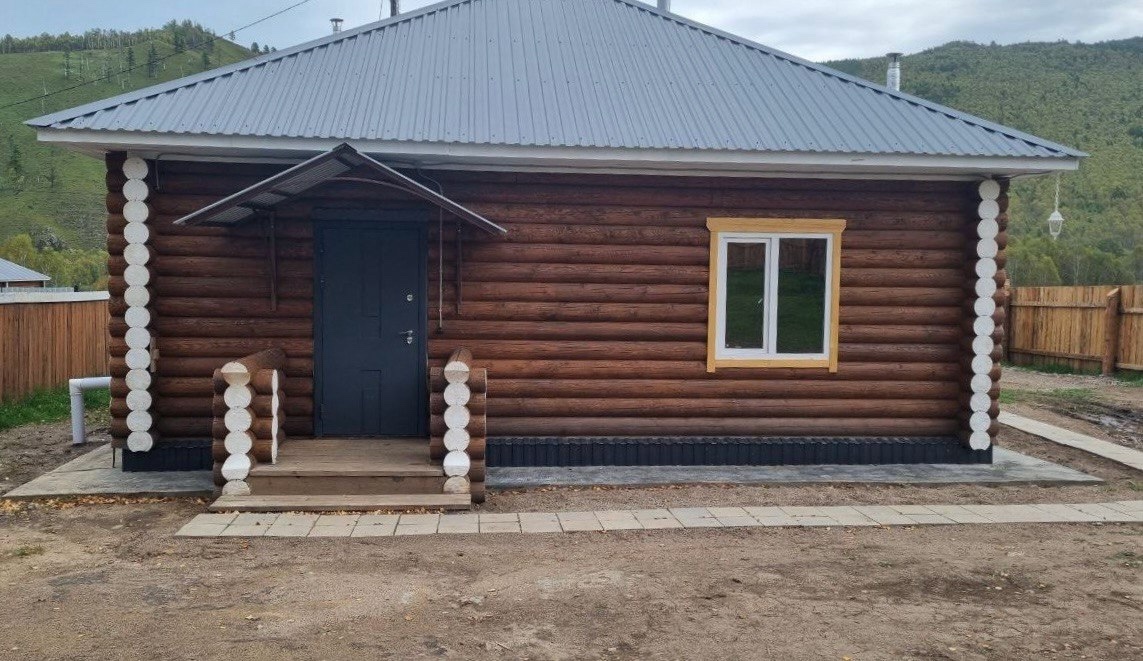 Фото В Закаменском районе Бурятии завершено строительство жилого дома для ветеринарного врача