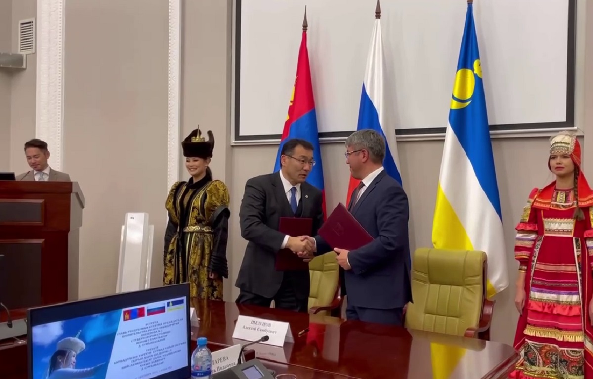 Фото Глава Бурятии и мэр Улан-Батора подписали соглашение о сотрудничестве 