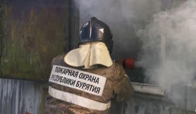 Фото В Еравнинском районе Бурятии на пожаре погиб мужчина