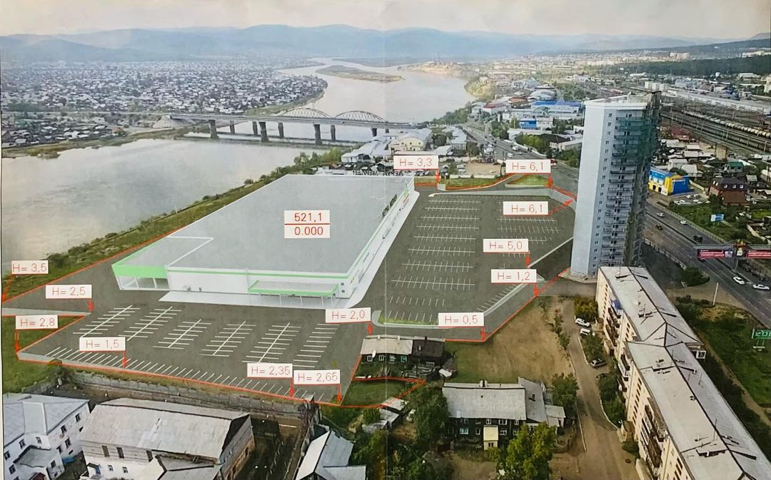 Фото В Улан-Удэ стартует строительство комплекса «Леруа Мерлен»