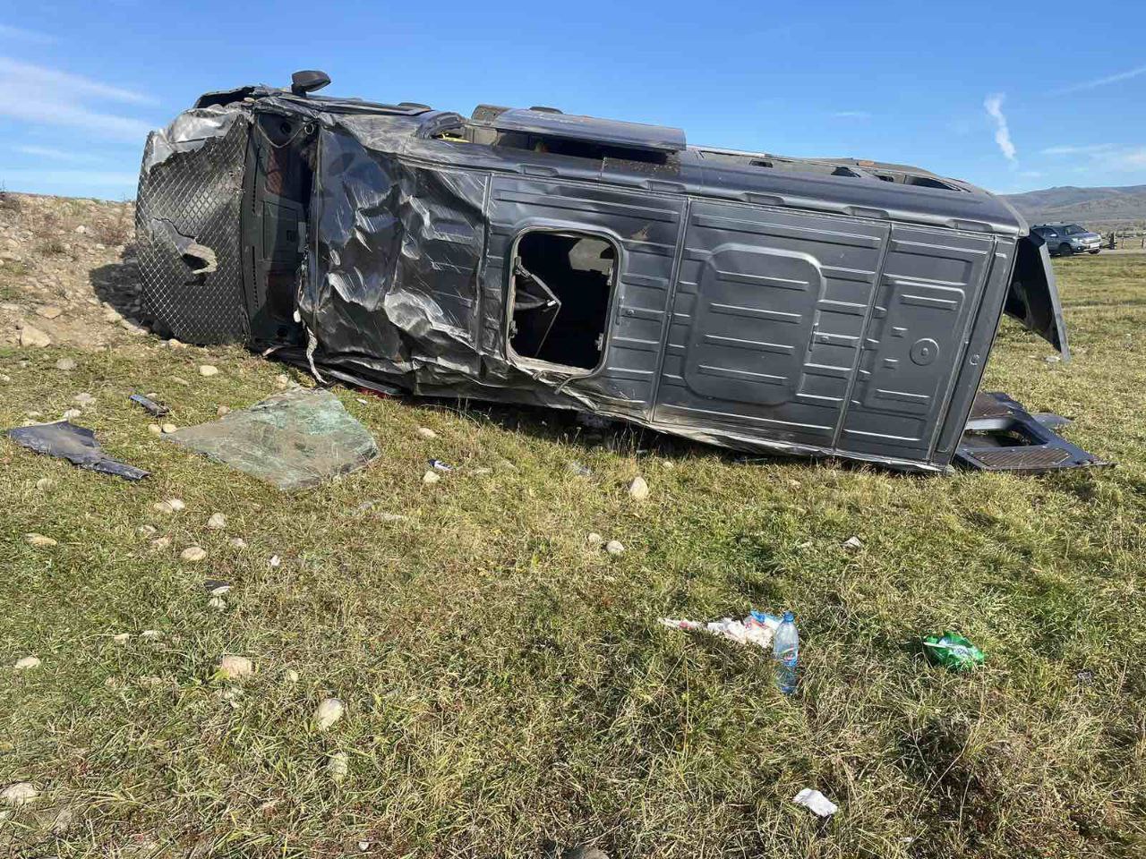 Фото В Бурятии пассажиры маршрутки пострадали в ДТП