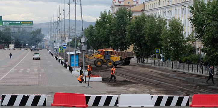Фото Дороги на площади Советов вновь будут ремонтировать