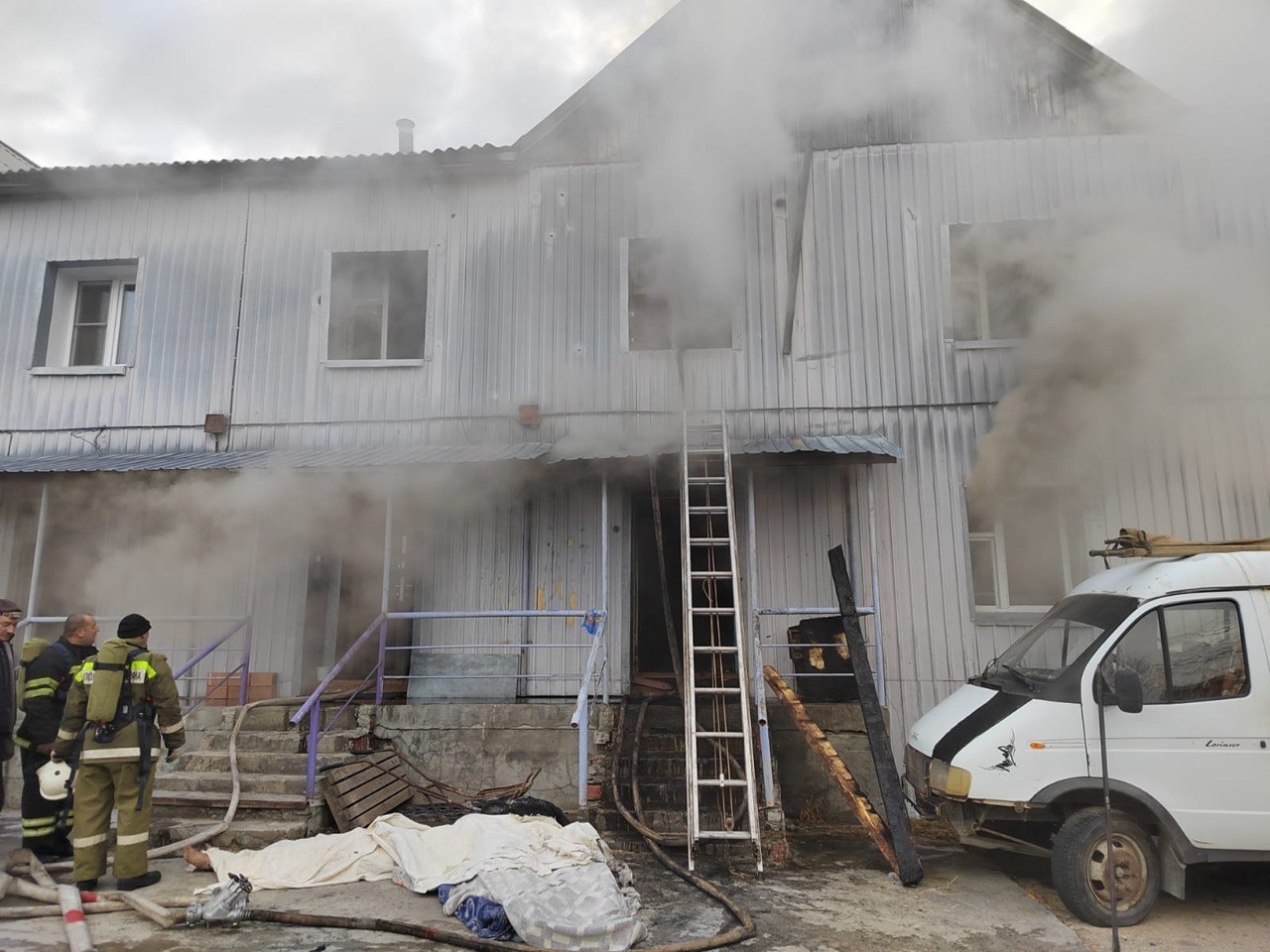 Фото В районе Бурятии пожар унес жизни четырех человек