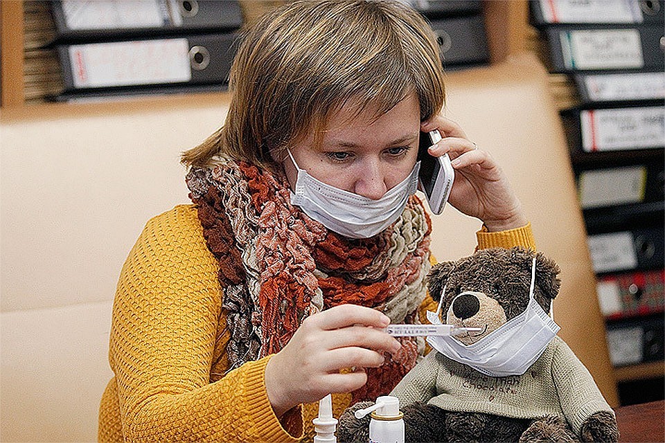 Фото В Иркутской области наступает эпидемия ОРВИ и гриппа