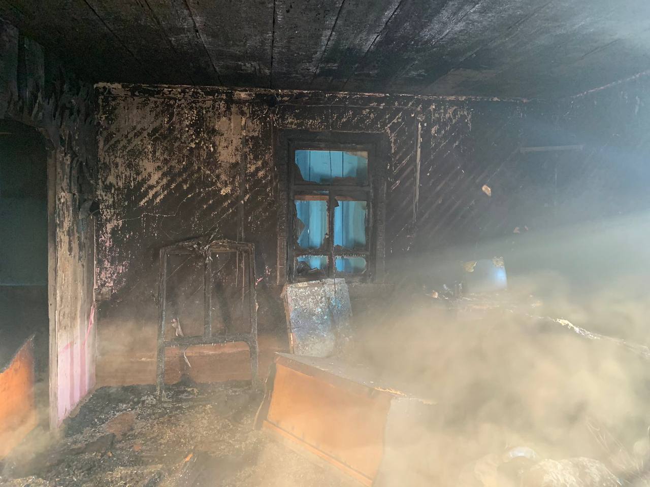 Фото В районе Бурятии женщина погибла в пожаре