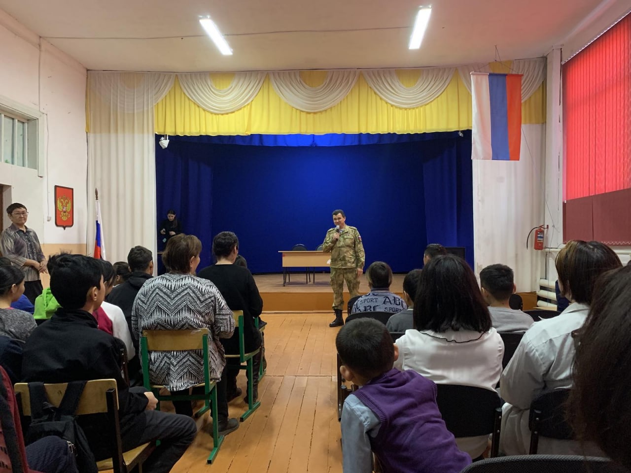 Фото Союз солдатских родителей провел урок патриотизма в Курумканском районе Бурятии