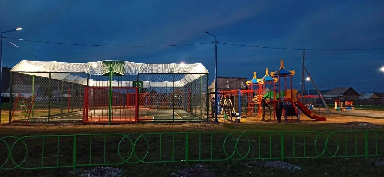 Фото В районе Бурятии появилась детская площадка почти за 8 млн рублей