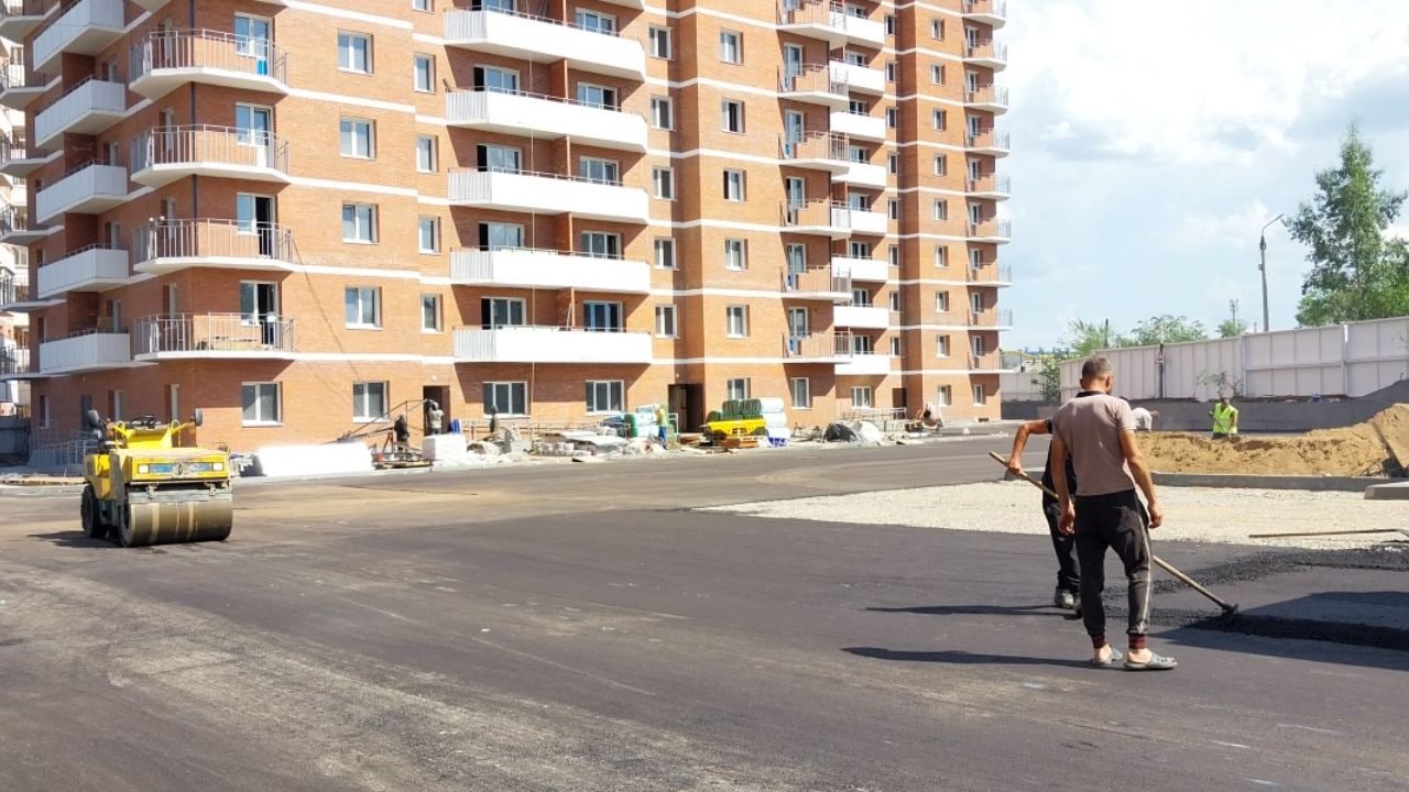 Фото В Улан-Удэ строительство ЖК «Ангара-2» вышло на финишную прямую
