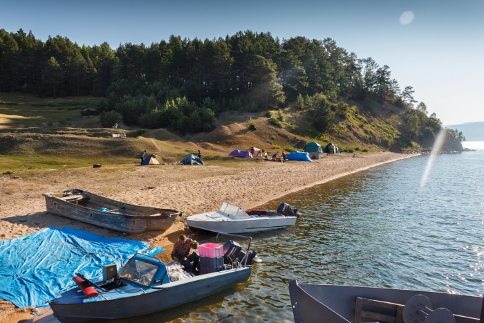 Фото В Бурятии научные сотрудники заметили баклана-альбиноса