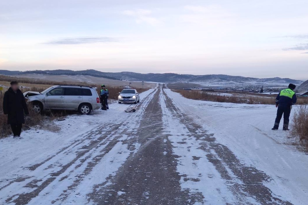 Фото В Бурятии водитель «Жигулей» травмировался в столкновении с «Тойотой» 