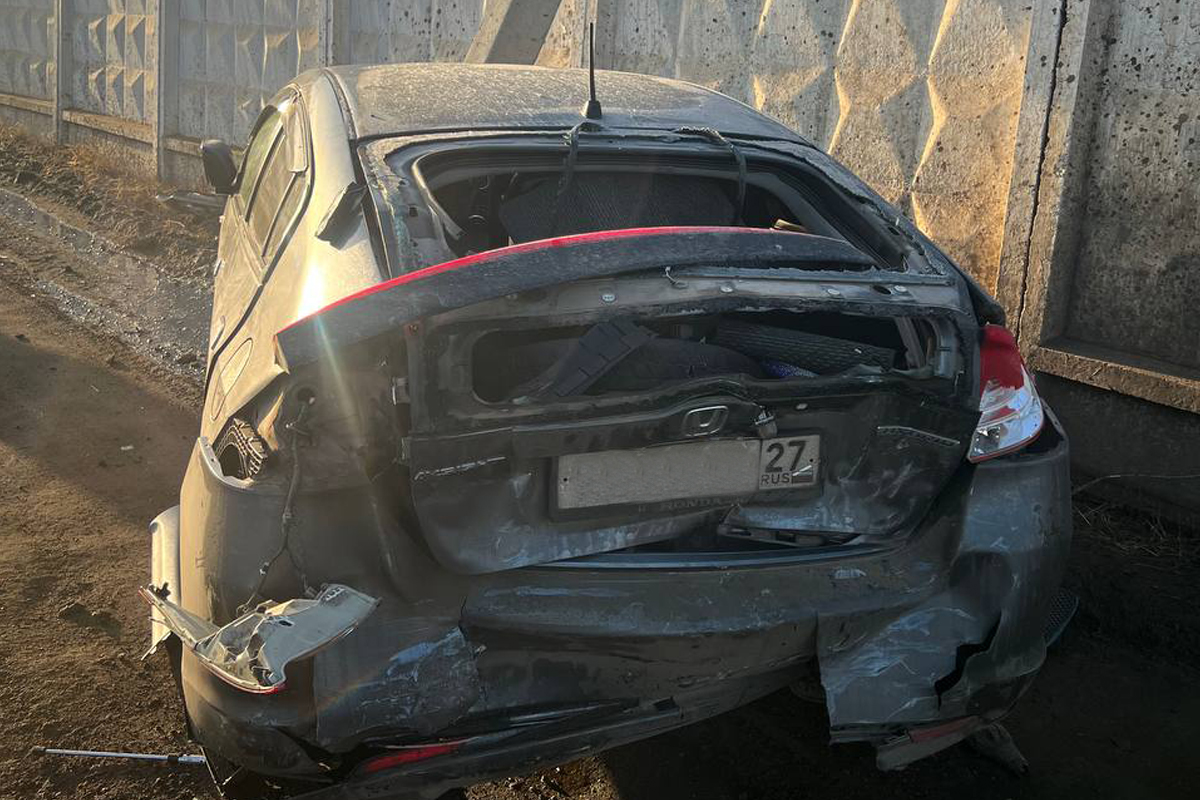Фото Пьяная автоледи получила "двойной" удар в районе Бурятии