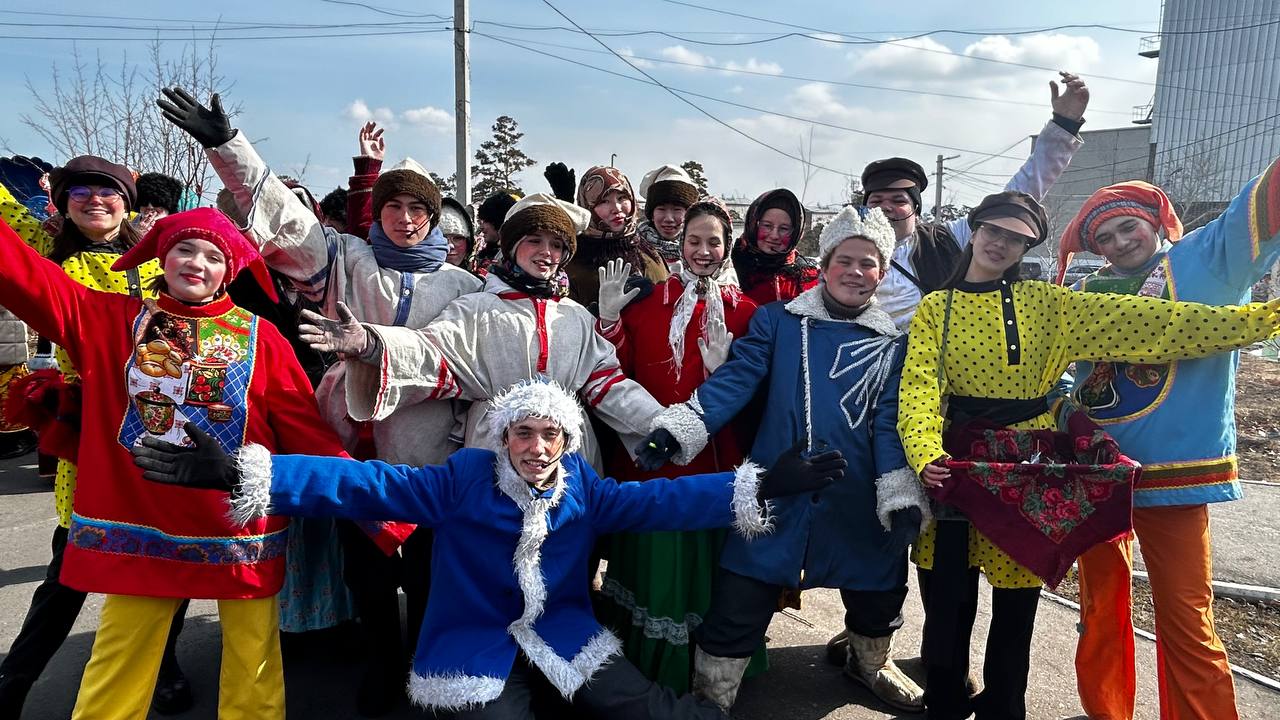 В парках Улан-Удэ начались масленичные гуляния | 17.03.2024 | Новости Улан- Удэ - БезФормата