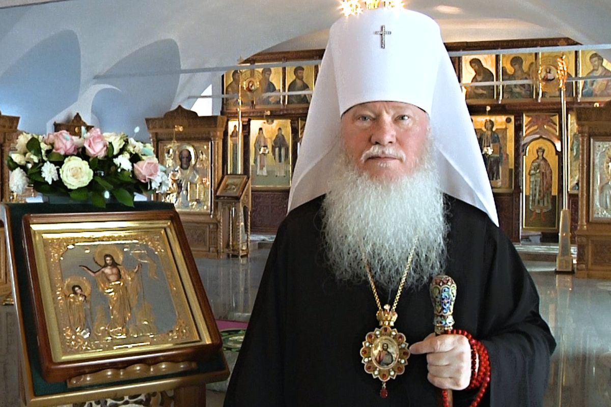Фото Митрополит Иосиф поздравил жителей Бурятии с праздником светлого Христова Воскресения