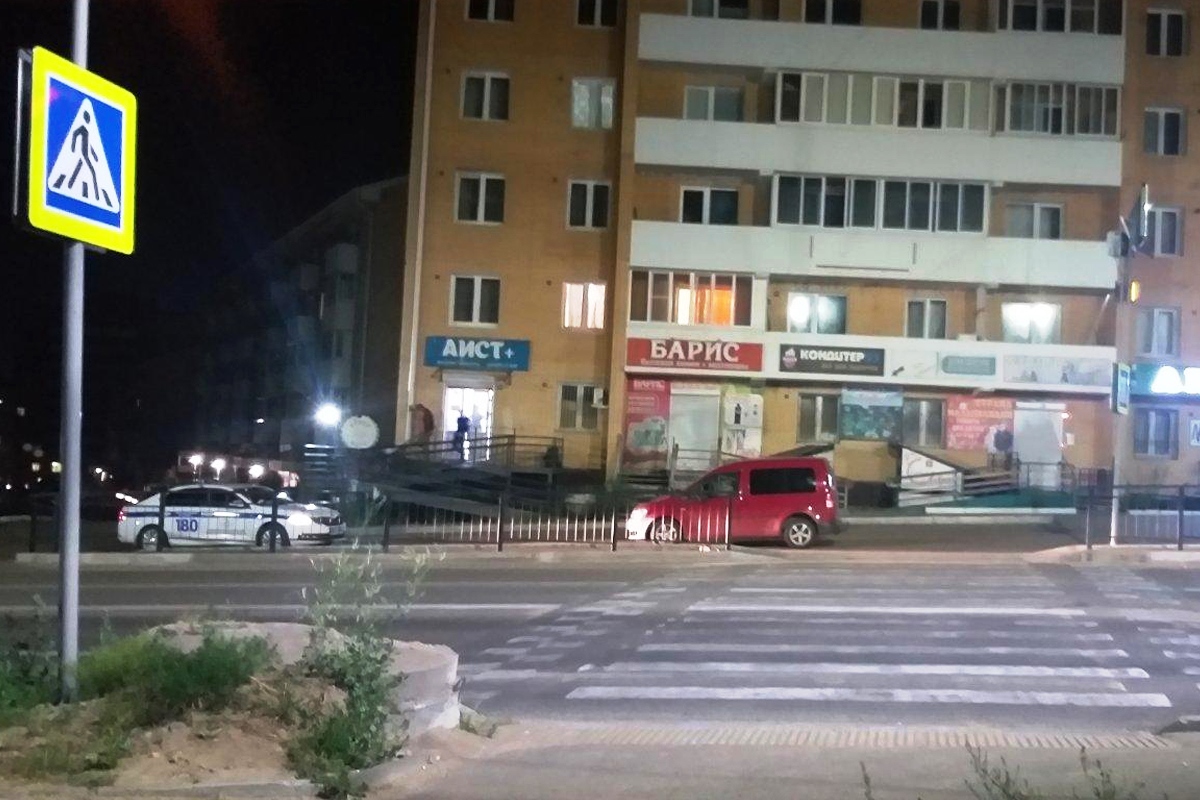 Фото В Улан-Удэ водитель сбил пешехода на “зебре” 
