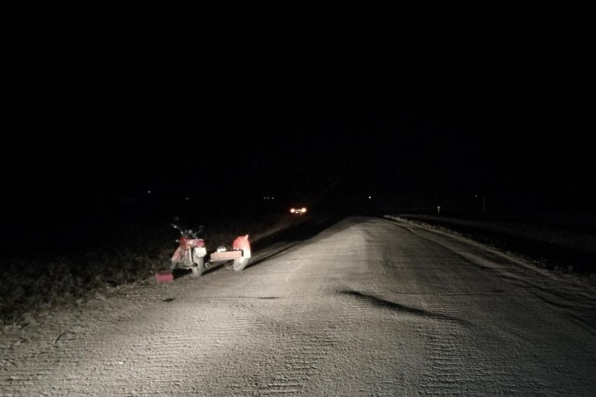 Фото В Бурятии пьяный мотоциклист врезался в «Жигули»