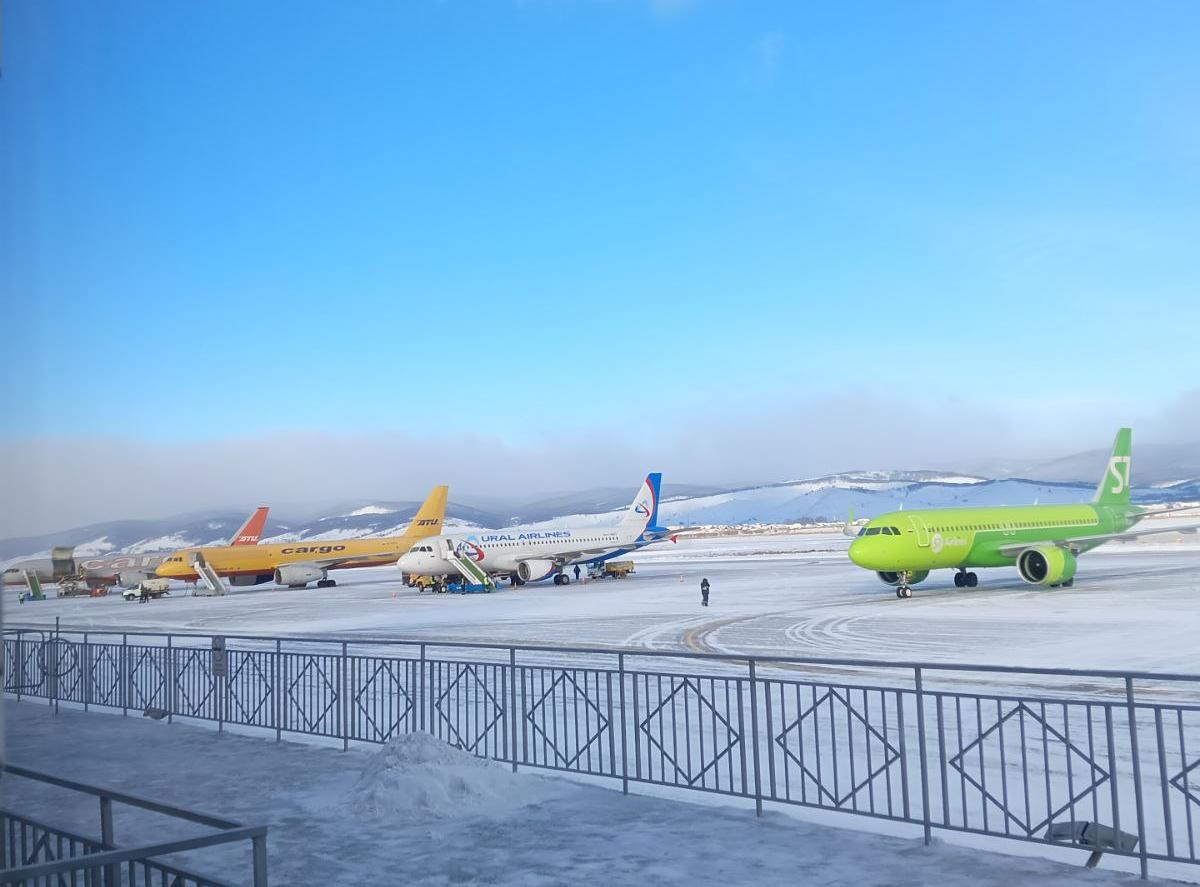 Фото В Улан-Удэнском аэропорту «Байкал» увеличат количество стоянок для самолетов