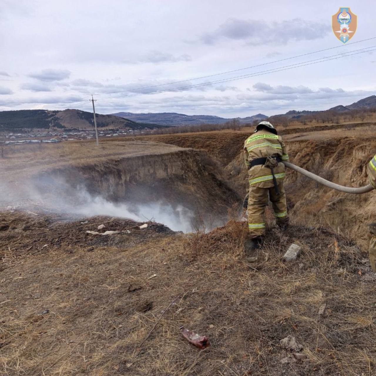 Фото В Бурятии увеличилось количество ландшафтных пожаров 