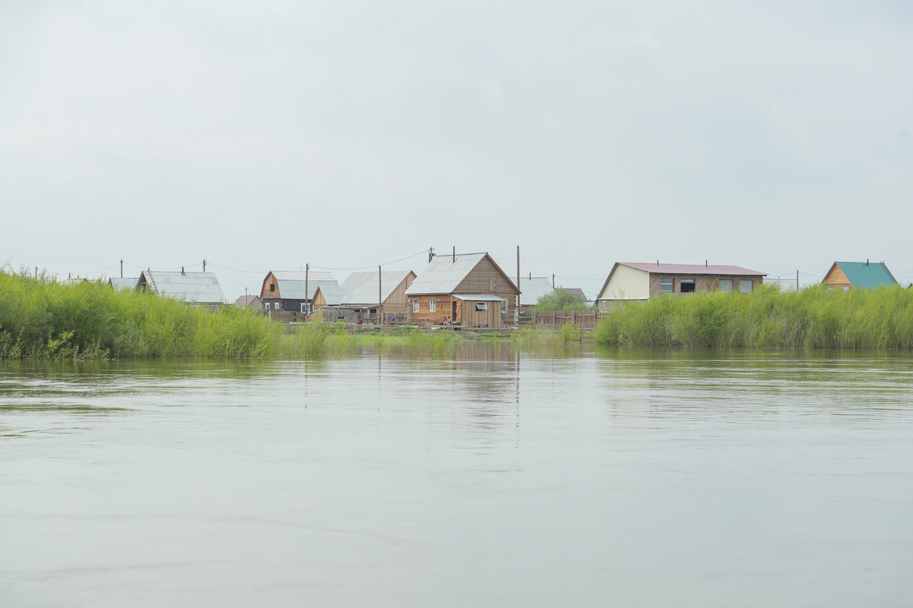 Фото Уровень реки Селенга в Улан-Удэ за сутки опустился на 10 см