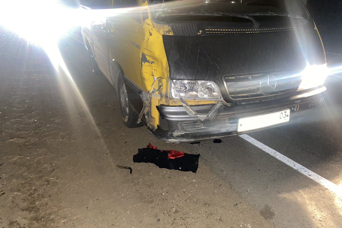 Фото Водитель насмерть сбил мужчину в Иволгинском районе Бурятии