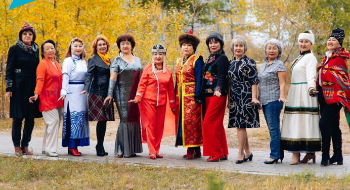 Фото В Улан-Удэ впервые прошел конкурс «Королева серебряного возраста 55+»