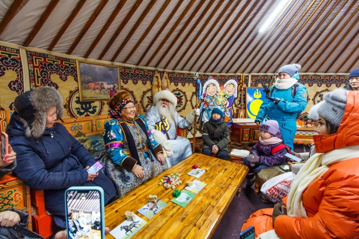 Фото На ВЭФ-2023 показали видеоролик с экскурсоводом из Бурятии