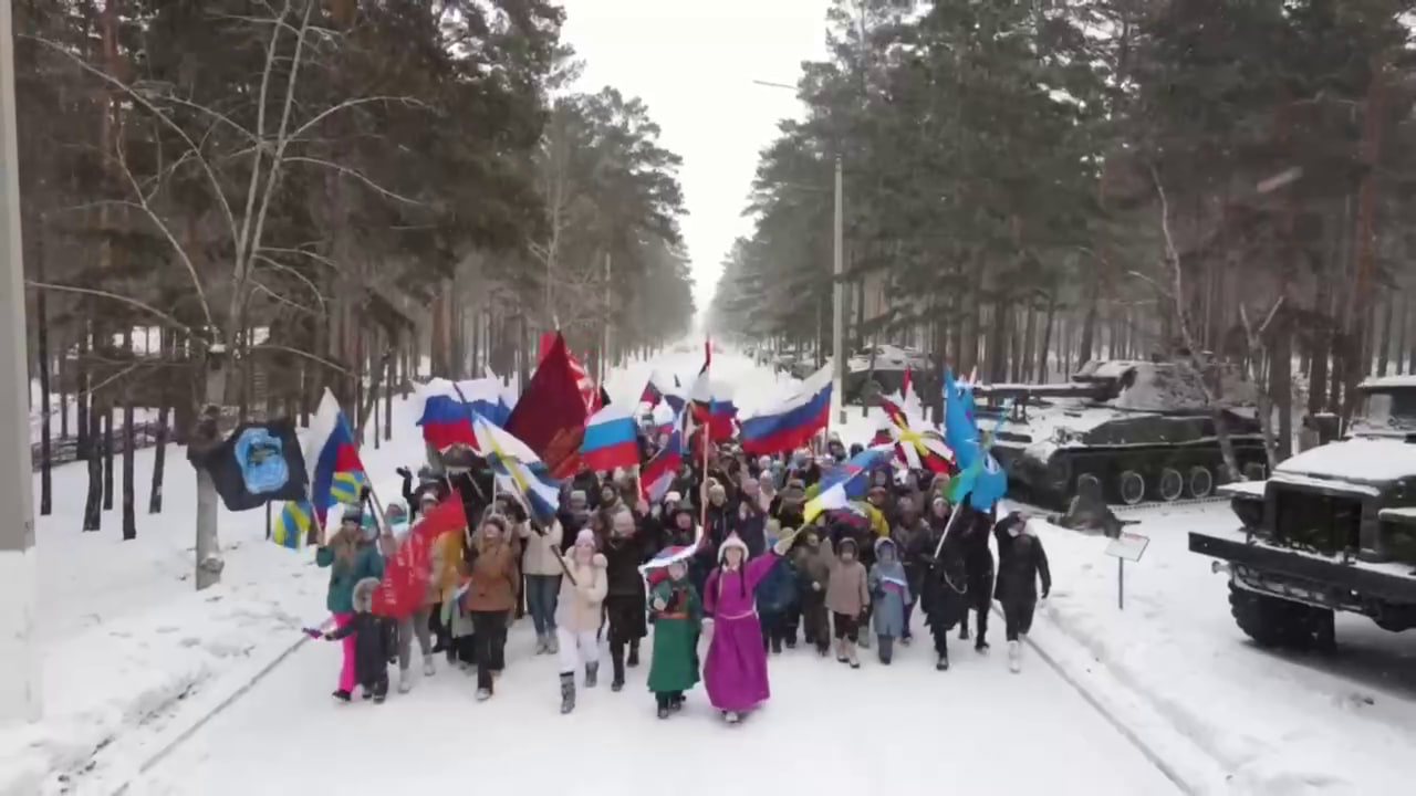 В Бурятии ко Дню защитников Отечества сняли клип для участников СВО -  Общество - Новая Бурятия