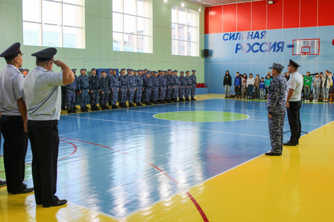Фото Полицейские из Бурятии отправились на Кавказ