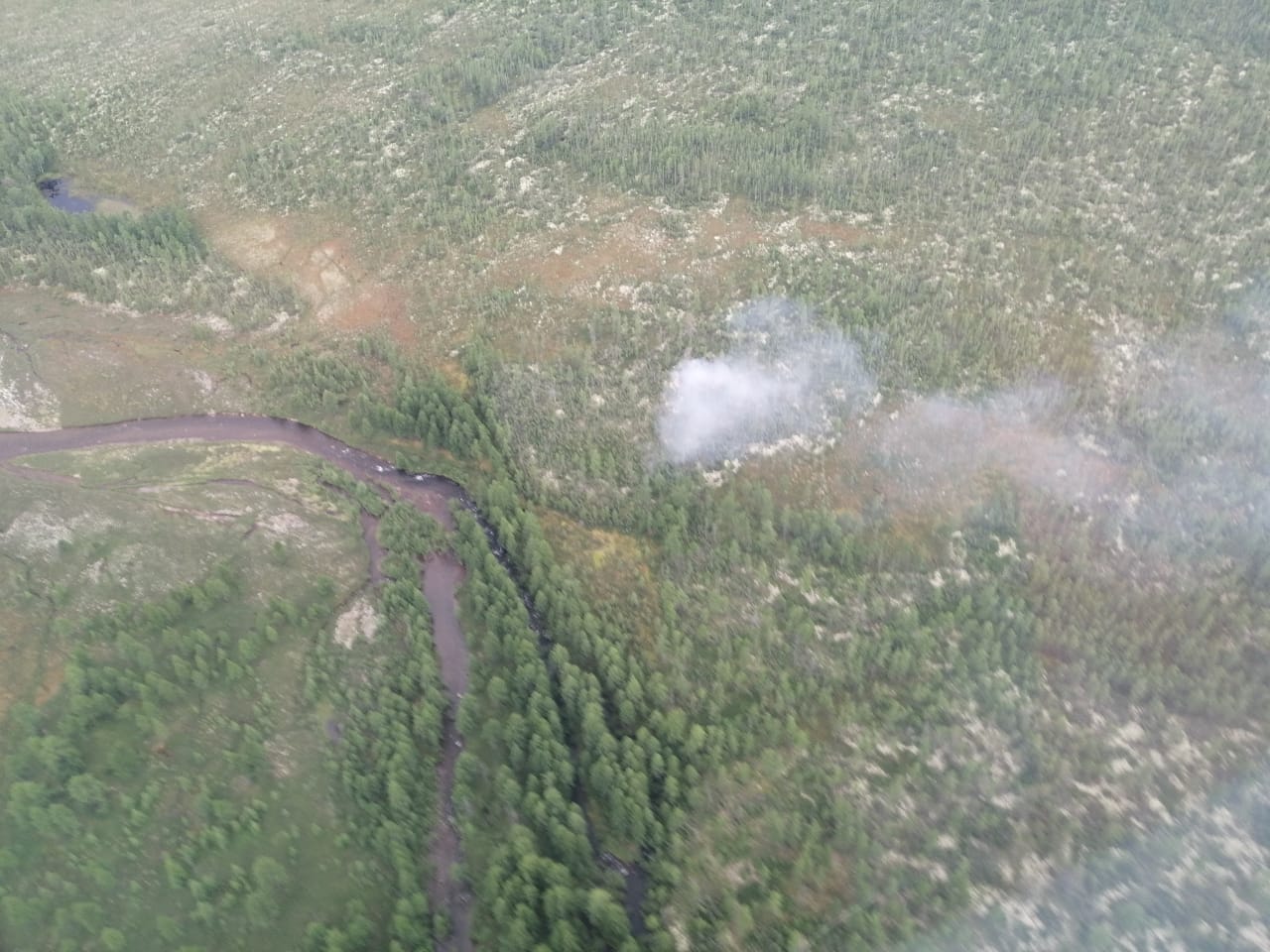 Фото В Бурятии лесные пожары все чаще возникают из-за сухих гроз