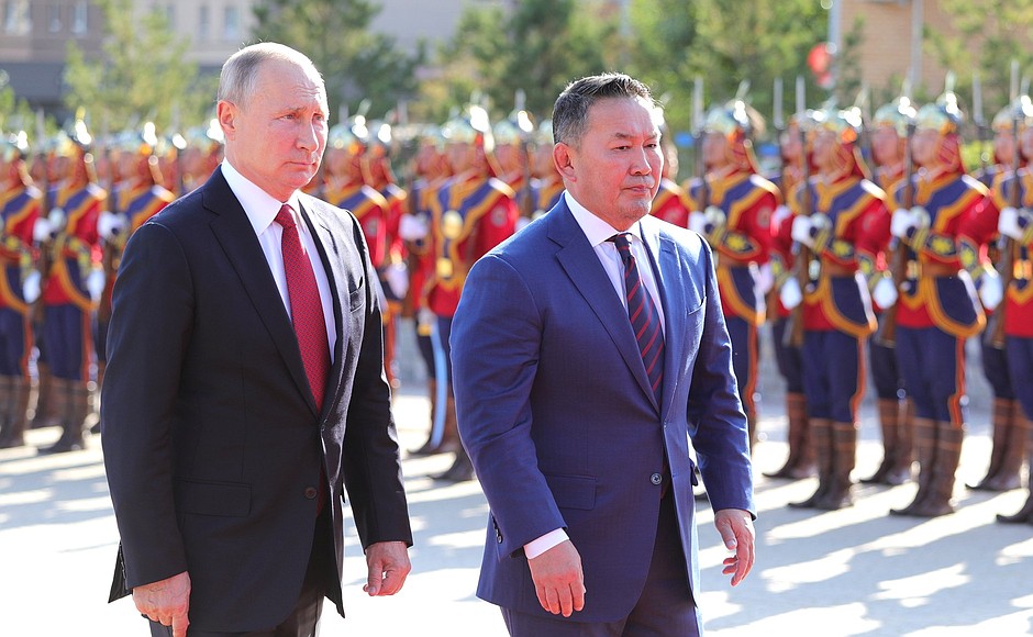 Фото Глава Бурятии принял участие во встрече президентов России и Монголии