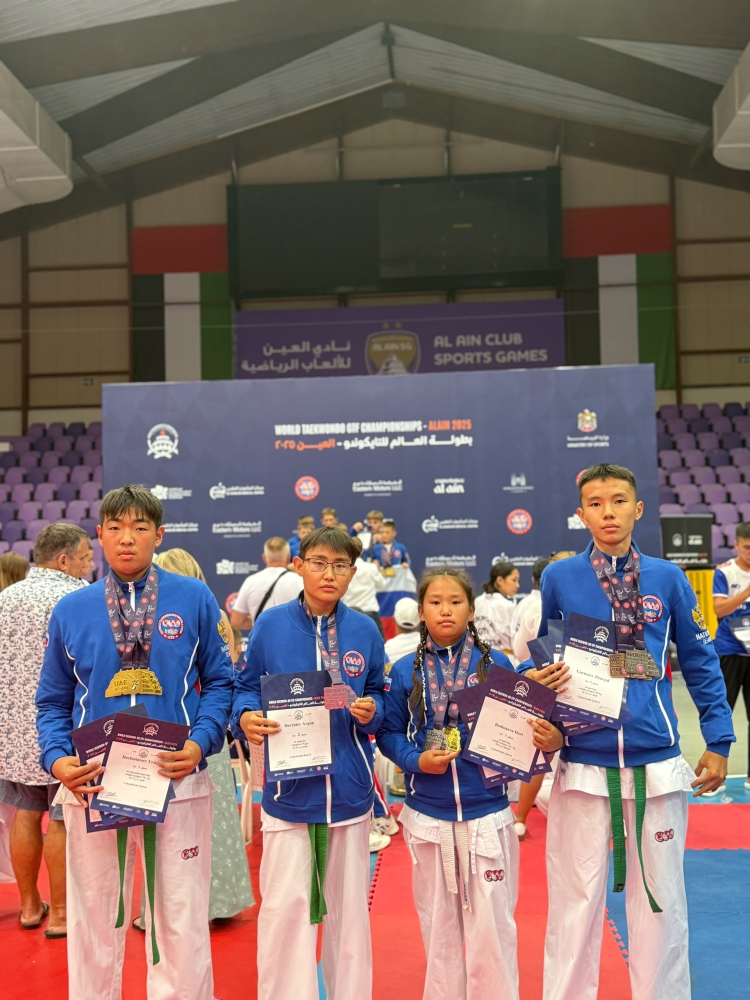 Фото Бурятские тхэквондисты покорили ОАЭ