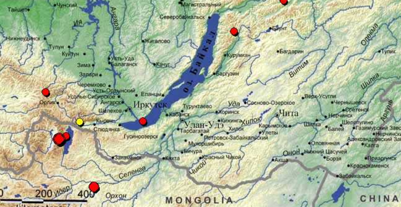 Фото На границе Бурятии с Монголией произошло землетрясение