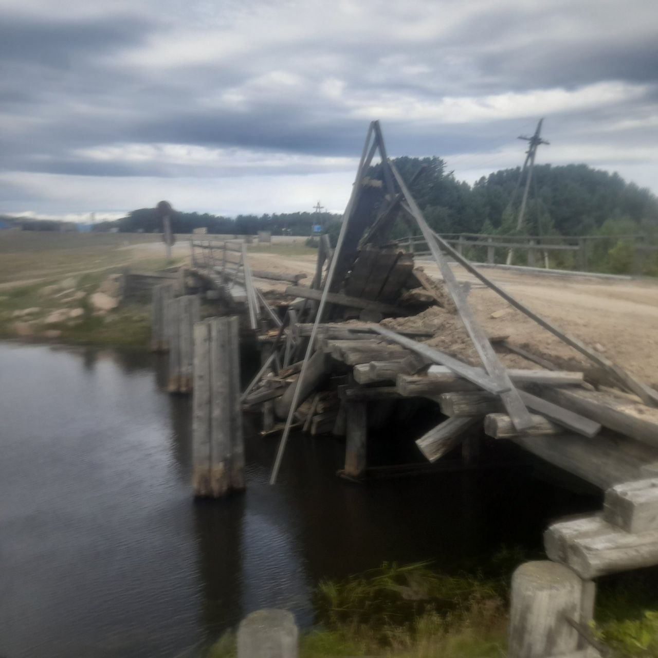 Фото Жители Бурятии жалуются на состояние моста через реку Шанталык