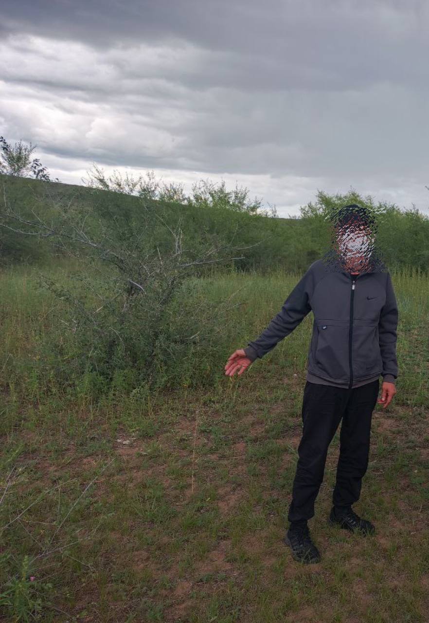 Фото В Кяхтинском районе Бурятии задержан сборщик конопли