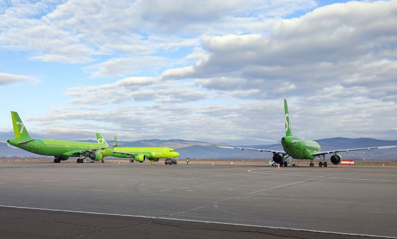 Фото Авиакомпания S7 Airlines возобновляет регулярные рейсы между Иркутском и Улан-Удэ