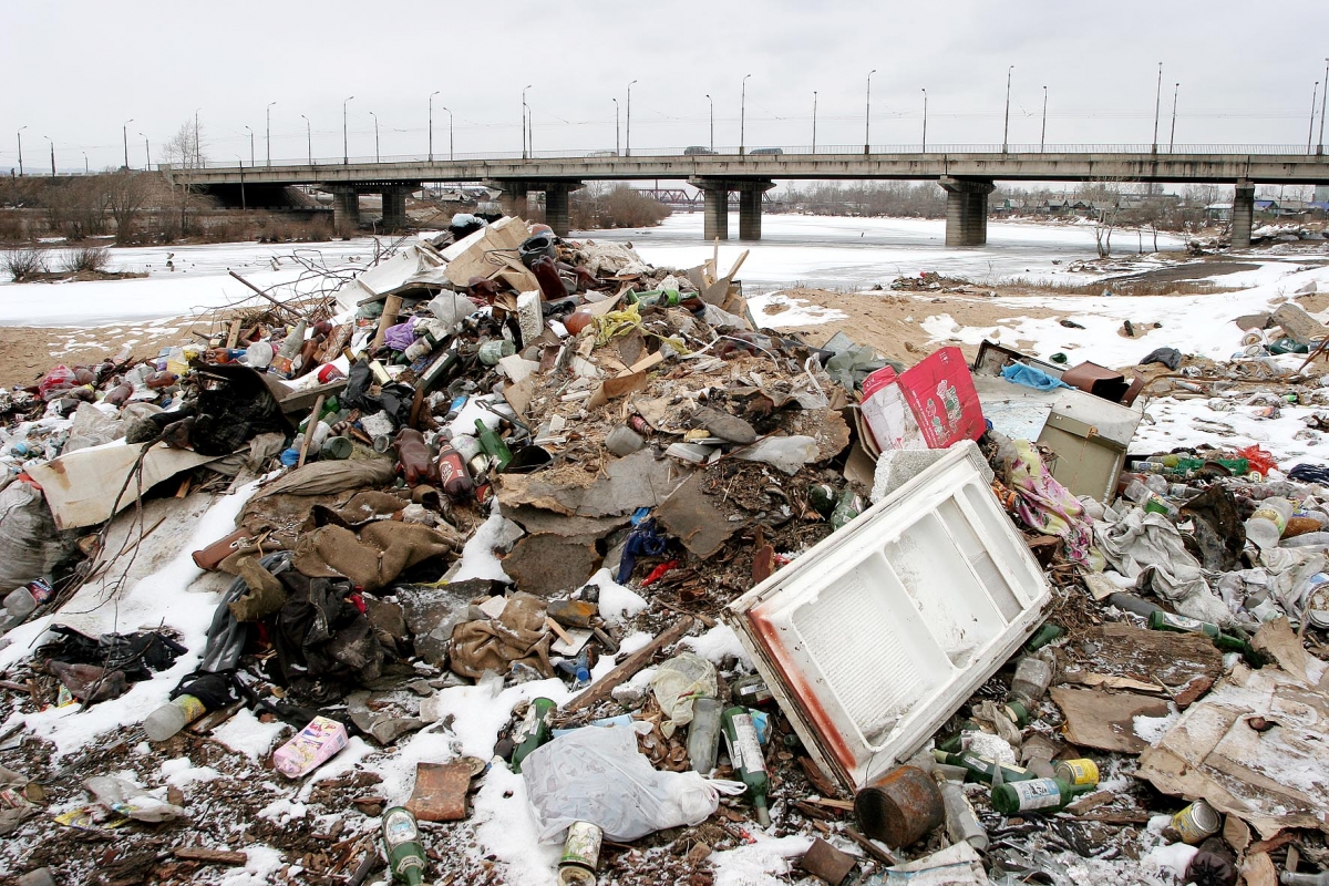 Фото В Бурятии планируют построить еще три мусорных полигона
