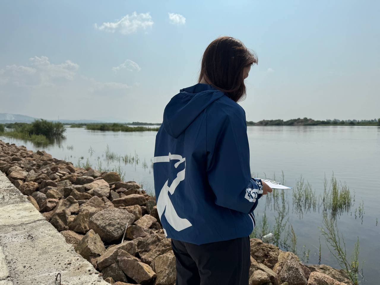 Фото В Улан-Удэ молодогвардейцы проверили безопасность водных объектов