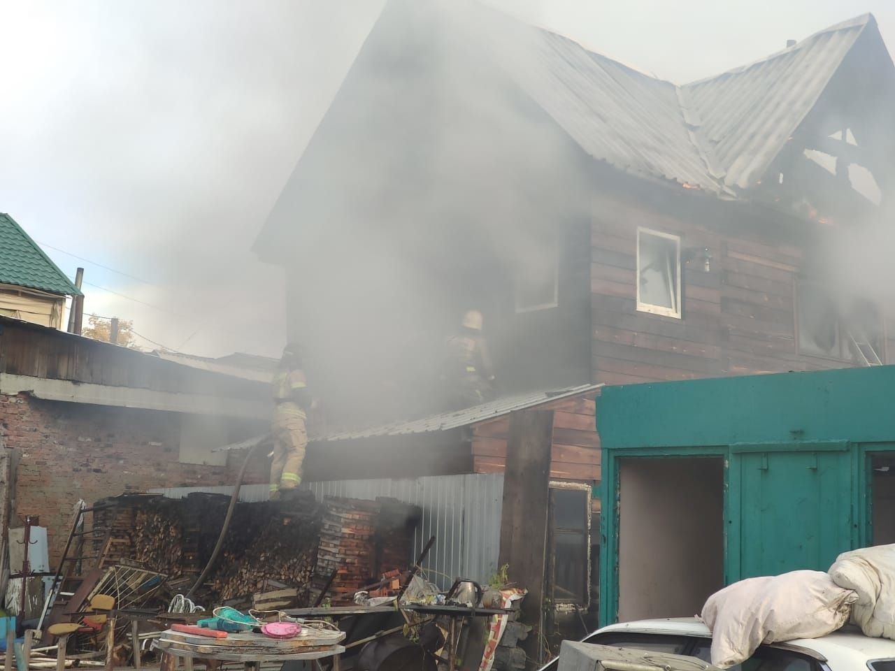 Фото В Улан-Удэ на пожаре погиб мужчина